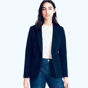 J. CREW Willa Blazer Jacket
Womens Navy Blue Italian Wool, navy